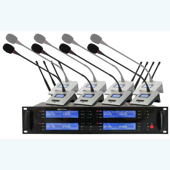 UR-4880/MT-480  一拖八无线会议麦克风